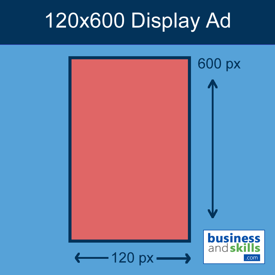 Buy affordable 120x600 banner adverts