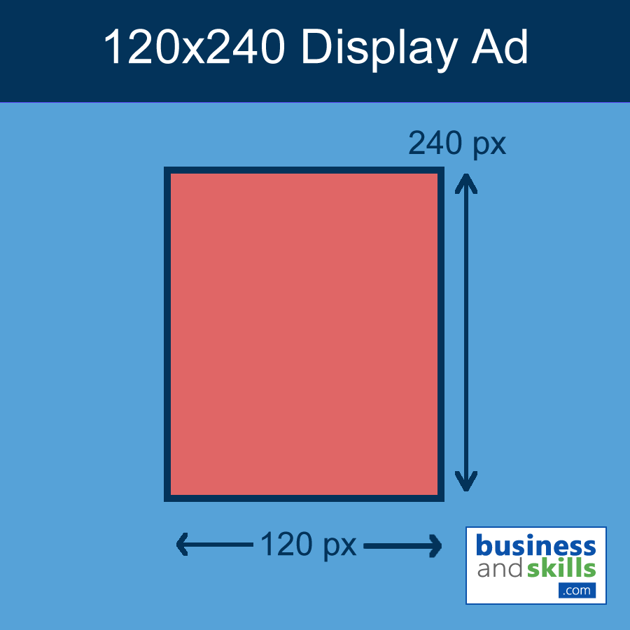 Buy affordable 120x240 banner adverts